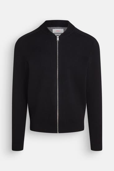 S.OLIVER - Strickjacke schwarz