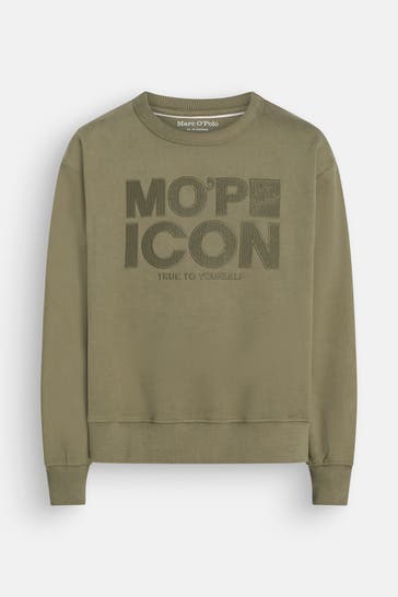 MARC O'POLO Sweatshirt oliv
