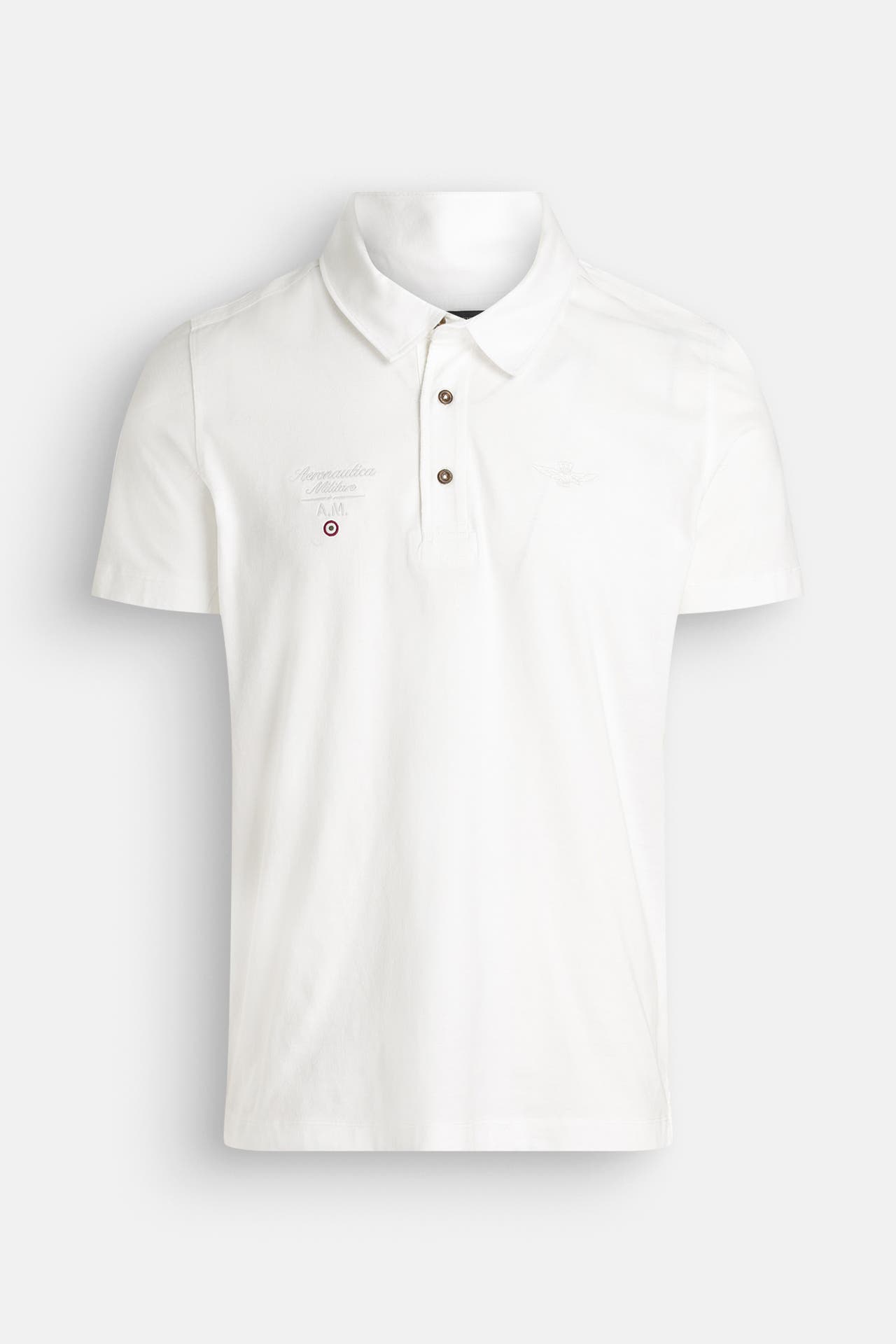 AERONAUTICA MILITARE Polo-Shirt weiß, Bild 1