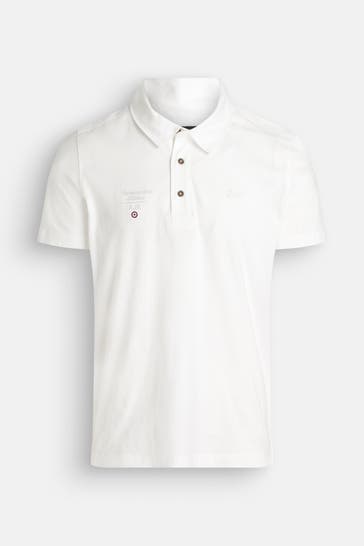 AERONAUTICA MILITARE Polo-Shirt weiß