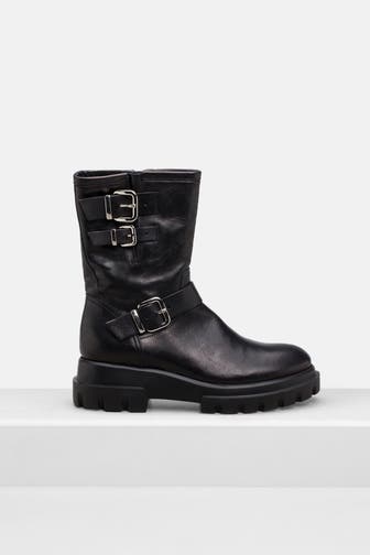 AGL Biker-Boots 'Chunky Biker' schwarz