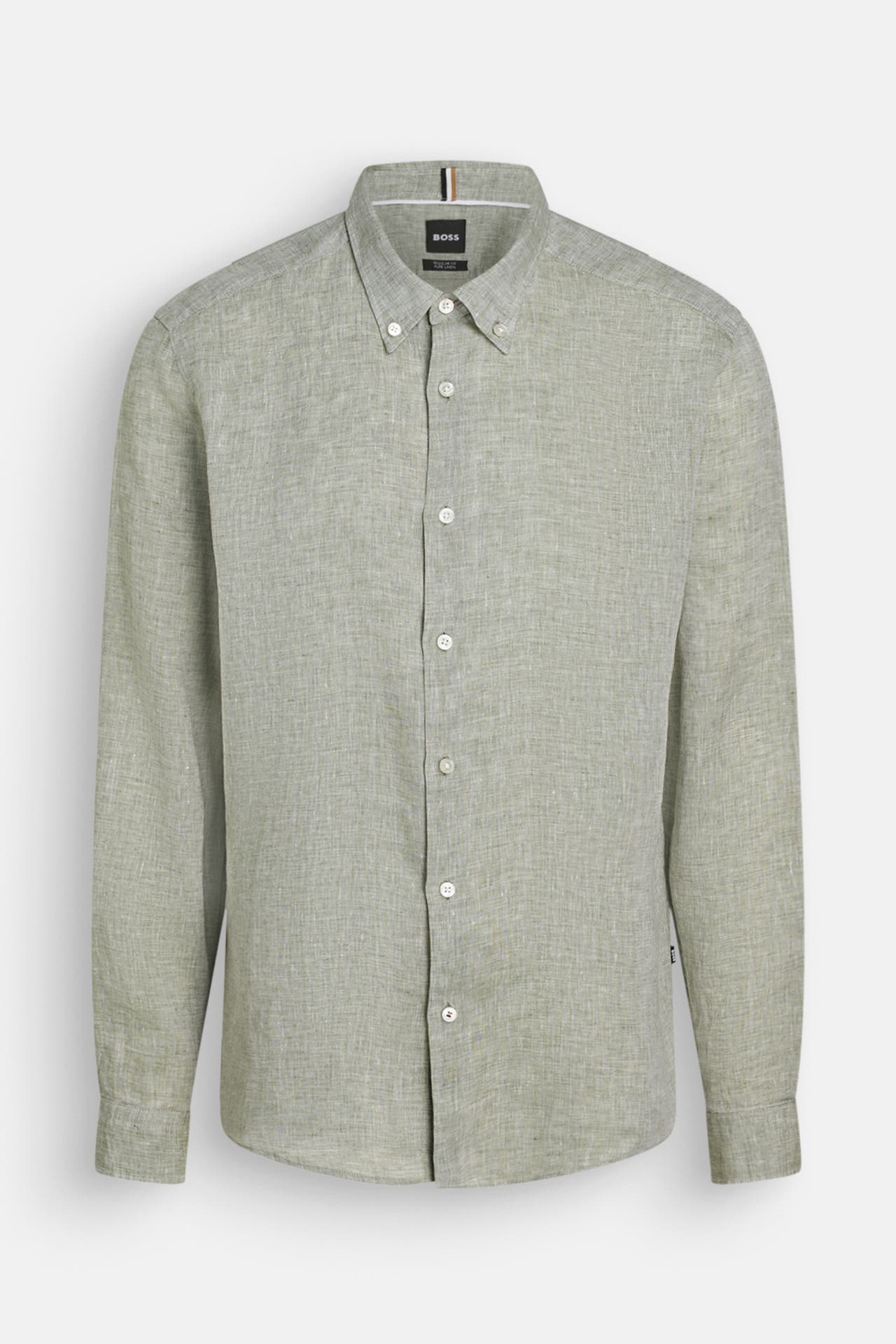 BOSS Leinen-Hemd Regular Fit, Bild 1