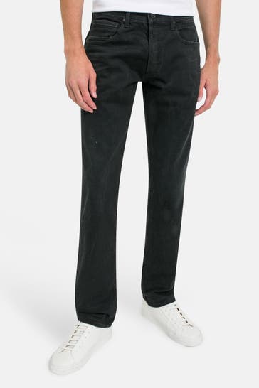 REPLAY Jeans dunkelgrau straight