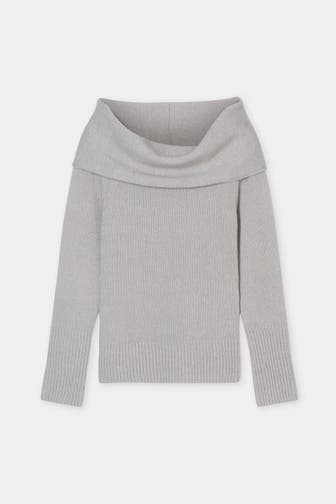 CLOSED Strickpullover hellgrau