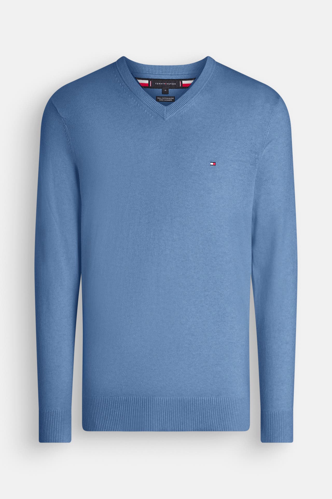 TOMMY HILFIGER Strickpullover graublau, Bild 1