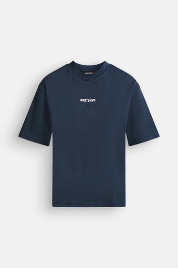 WRSTBHVR - T-Shirt 'Nila' dunkelblau