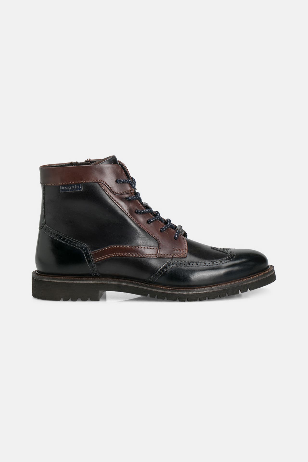 BUGATTI Schnürstiefel zweifarbig, Bild 1