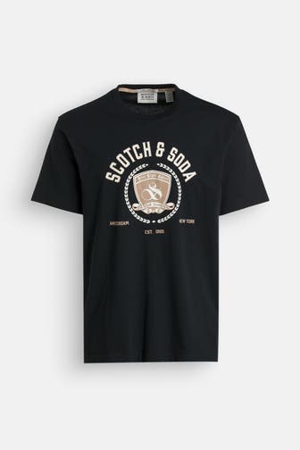SCOTCH & SODA T-Shirt schwarz