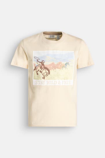 SCOTCH & SODA T-Shirt beige