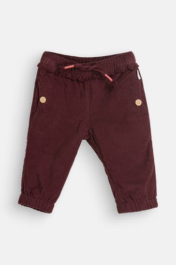 SANETTA Stoffhose weinrot