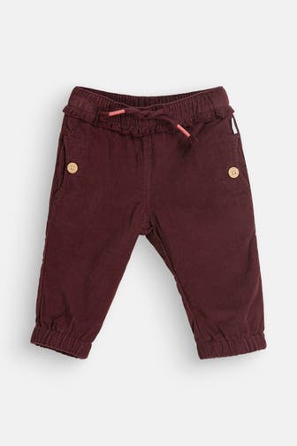 SANETTA Stoffhose weinrot