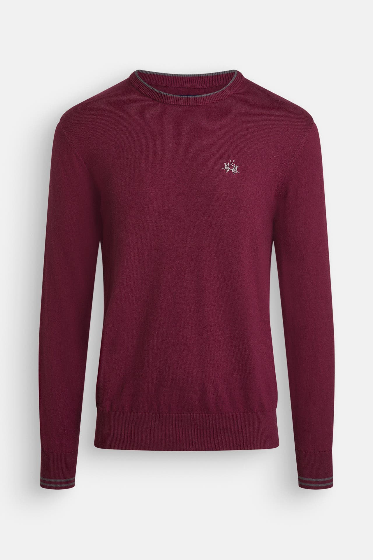 LA MARTINA Strickpullover dunkelrot, Bild 1