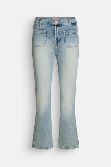 7 FOR ALL MANKIND Jeans hellblau flared