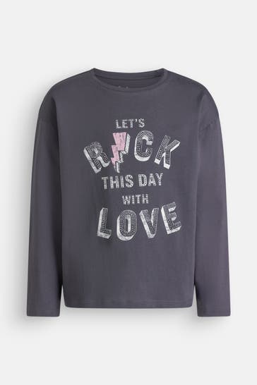 PEPE JEANS Longsleeve 'Tandy' grau