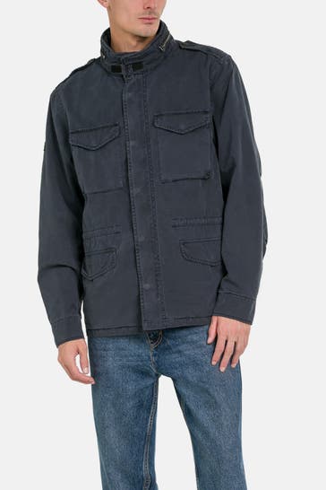 SUPERDRY Übergangsparka navy