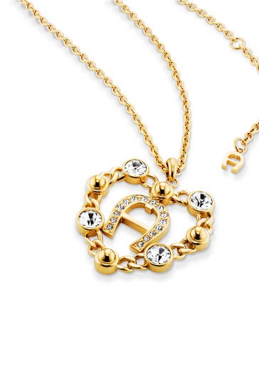 AIGNER Kette 'Rhodium' gold
