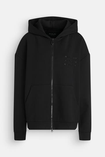 REPLAY Sweatjacke schwarz
