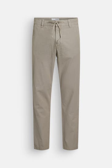 SELECTED Chino graugrün