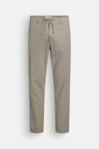 SELECTED Chino graugrün