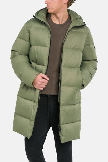 MARC O'POLO Daunenmantel oliv