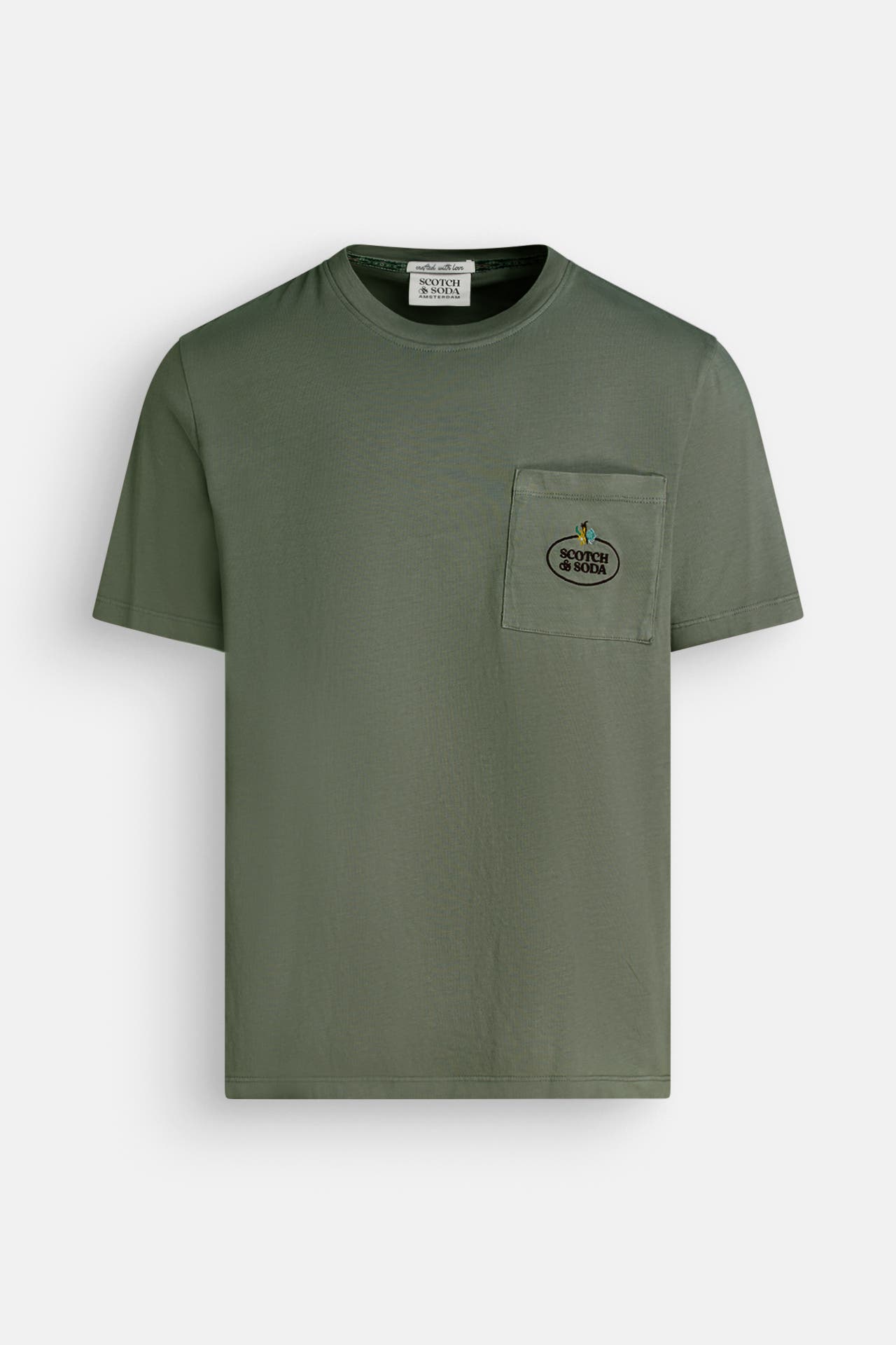 SCOTCH & SODA T-Shirt oliv, Bild 1