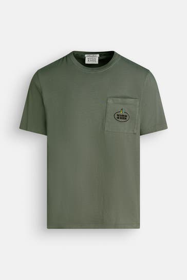 SCOTCH & SODA T-Shirt oliv