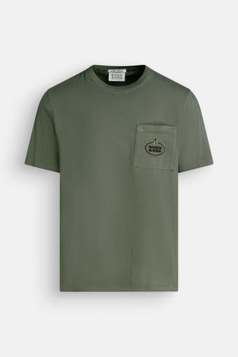 SCOTCH & SODA T-Shirt oliv