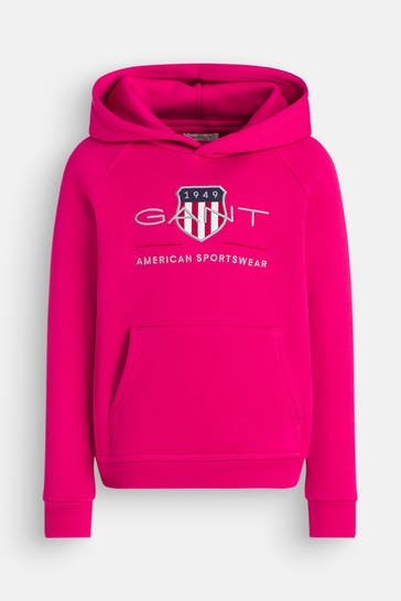 GANT Hoodie magenta