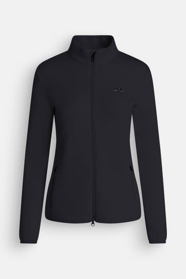 J.LINDEBERG SPORTSWEAR Midlayer 'Milly Polartec' schwarz