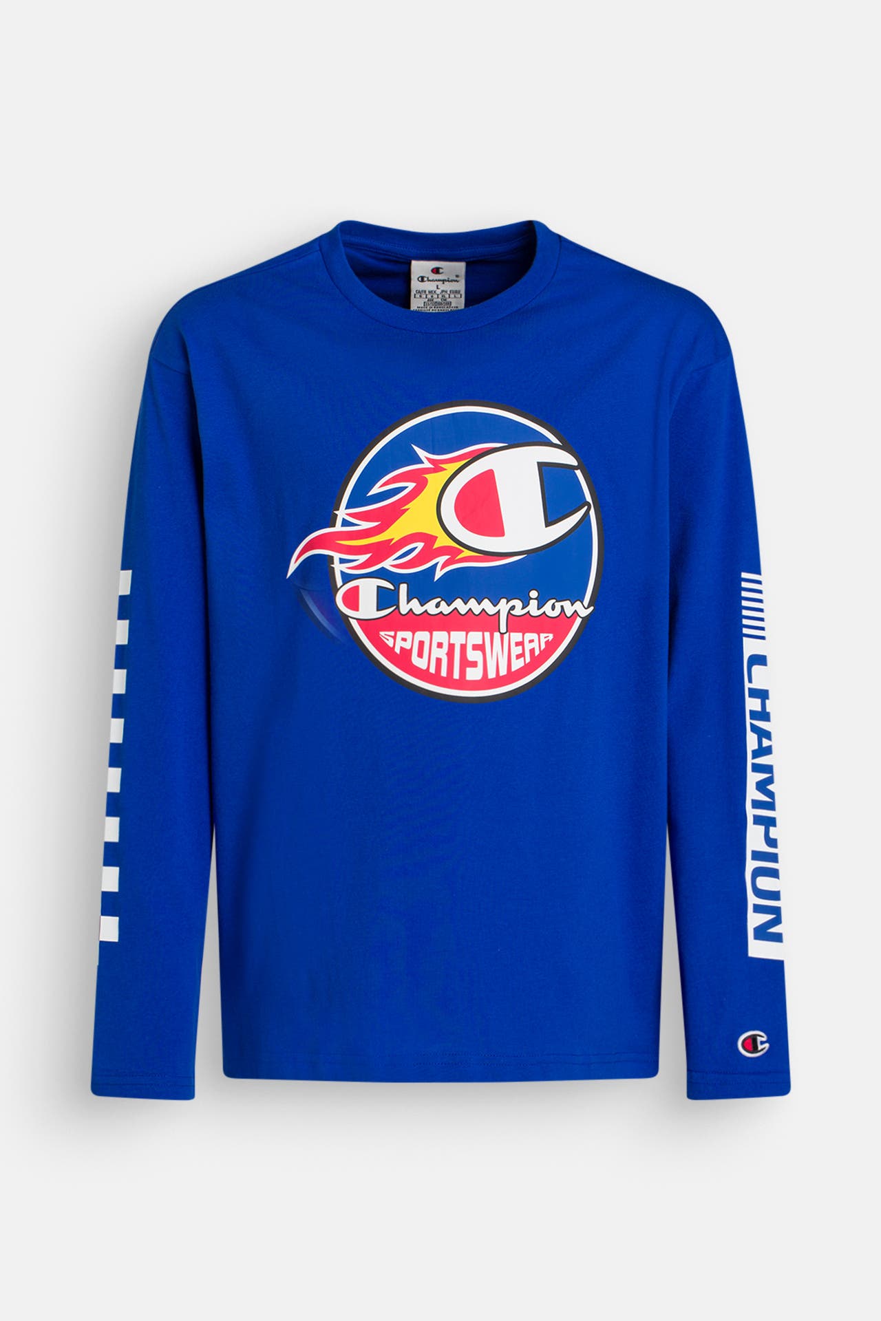 CHAMPION Longsleeve blau, Bild 1