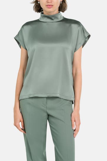 HUGO Blusenshirt 'Caneli' jade 