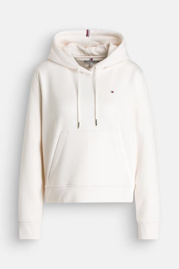 TOMMY HILFIGER Hoodie antikweiß