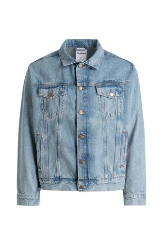 DESIGUAL Jeansjacke hellblau