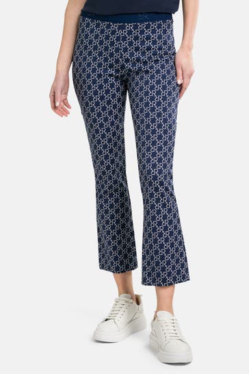 RAFFAELLO ROSSI Stoffhose 'Macy' gemustert