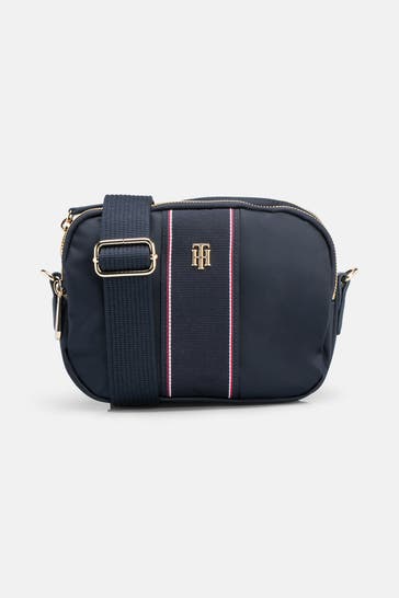 TOMMY HILFIGER Umhängetasche 'Poppy' nachtblau