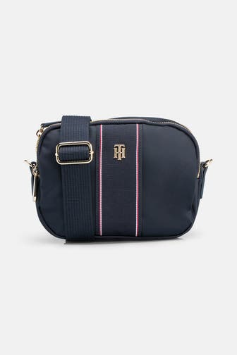 TOMMY HILFIGER Umhängetasche 'Poppy' nachtblau