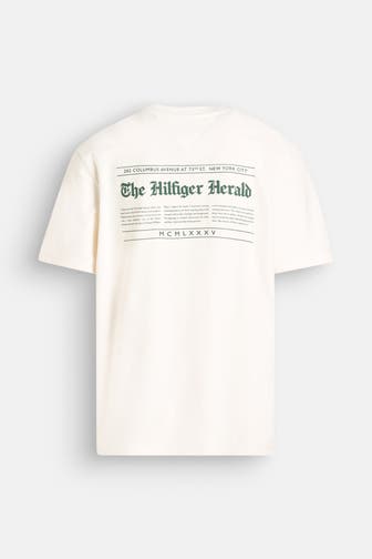 TOMMY HILFIGER T-Shirt 'Herald' ecru