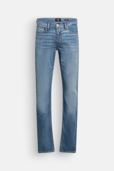 7 FOR ALL MANKIND Jeans blau slim