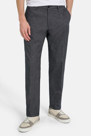 DRYKORN Stoffhose dunkelblau