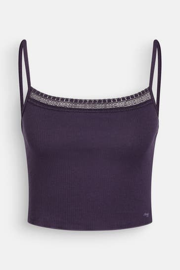 SLOGGI Top dunkellila