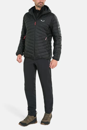 SALEWA Daunen-Steppjacke schwarz