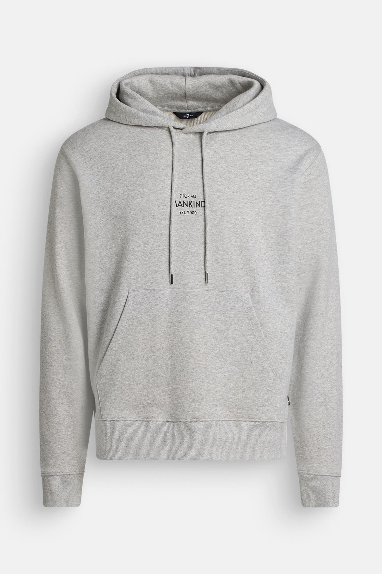 7 FOR ALL MANKIND Hoodie hellgrau, Bild 1