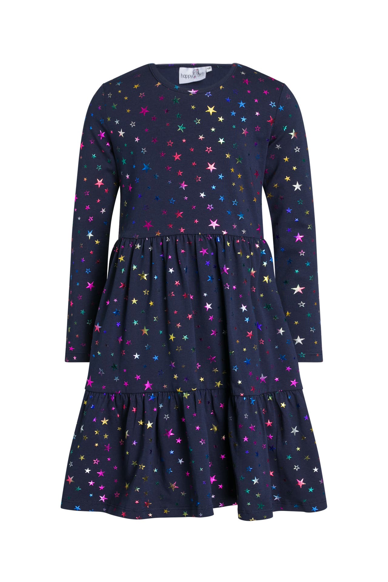 HAPPY GIRLS Jerseykleid navy gemustert, Bild 1