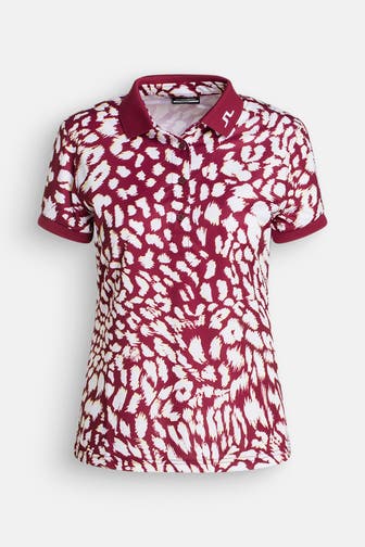 J.LINDEBERG SPORTSWEAR Funktions-Polo 'Tour Tech' gemustert
