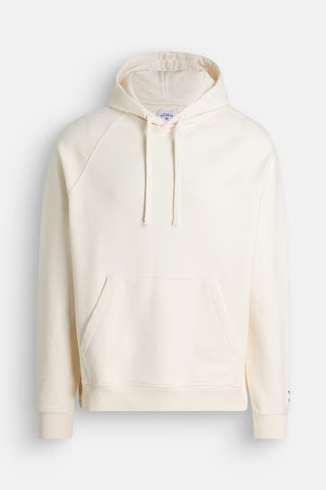 BARBOUR Hoodie 'Noah' ecru
