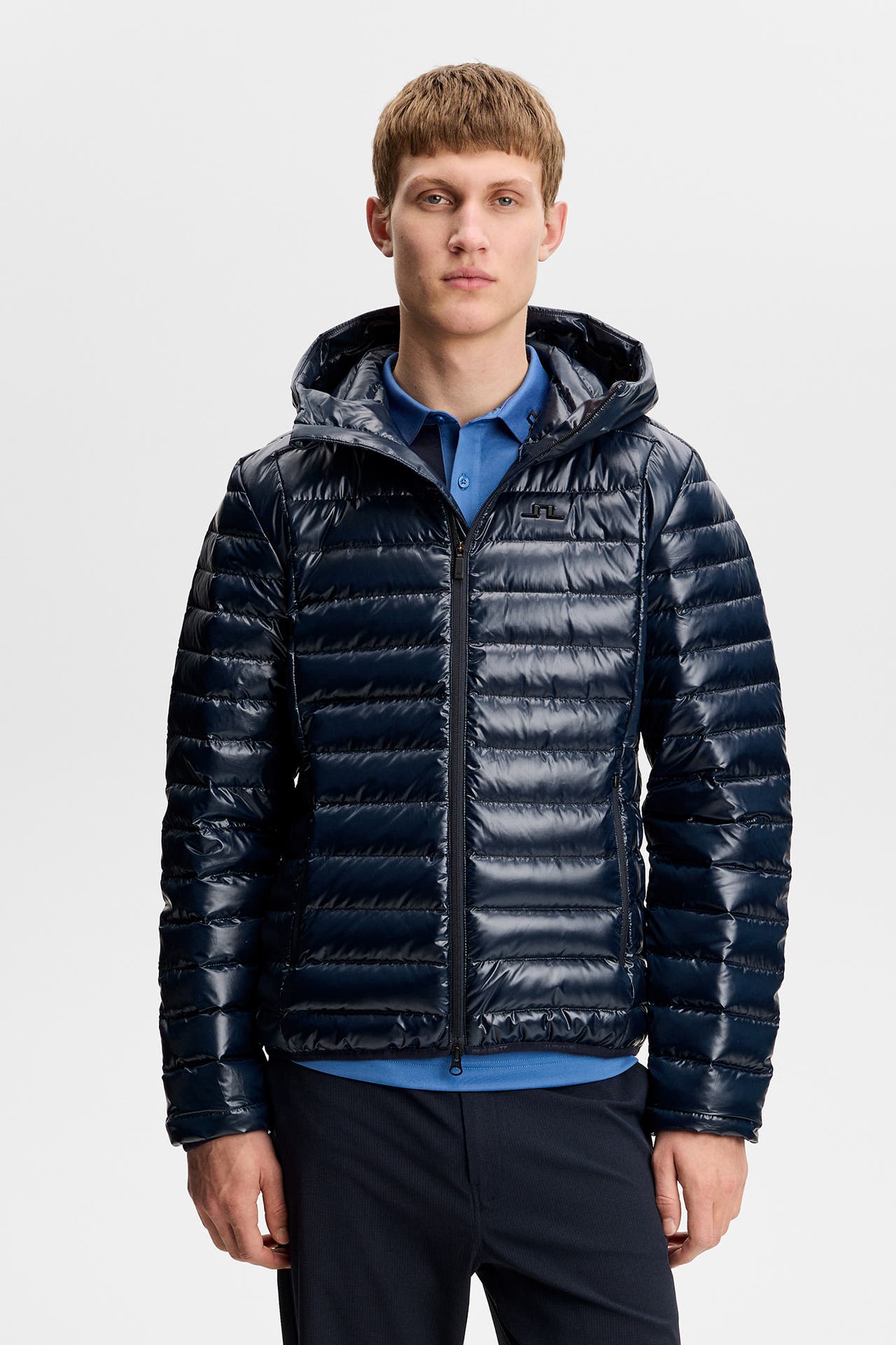 J.LINDEBERG SPORTSWEAR Light-Daunenjacke 'Oden' nachtblau, Bild 1