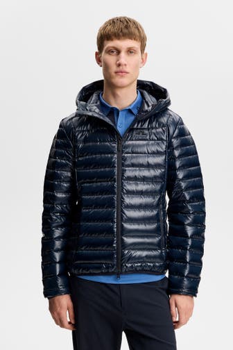 J.LINDEBERG SPORTSWEAR Light-Daunenjacke 'Oden' nachtblau