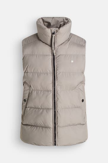 G-STAR Steppweste grau