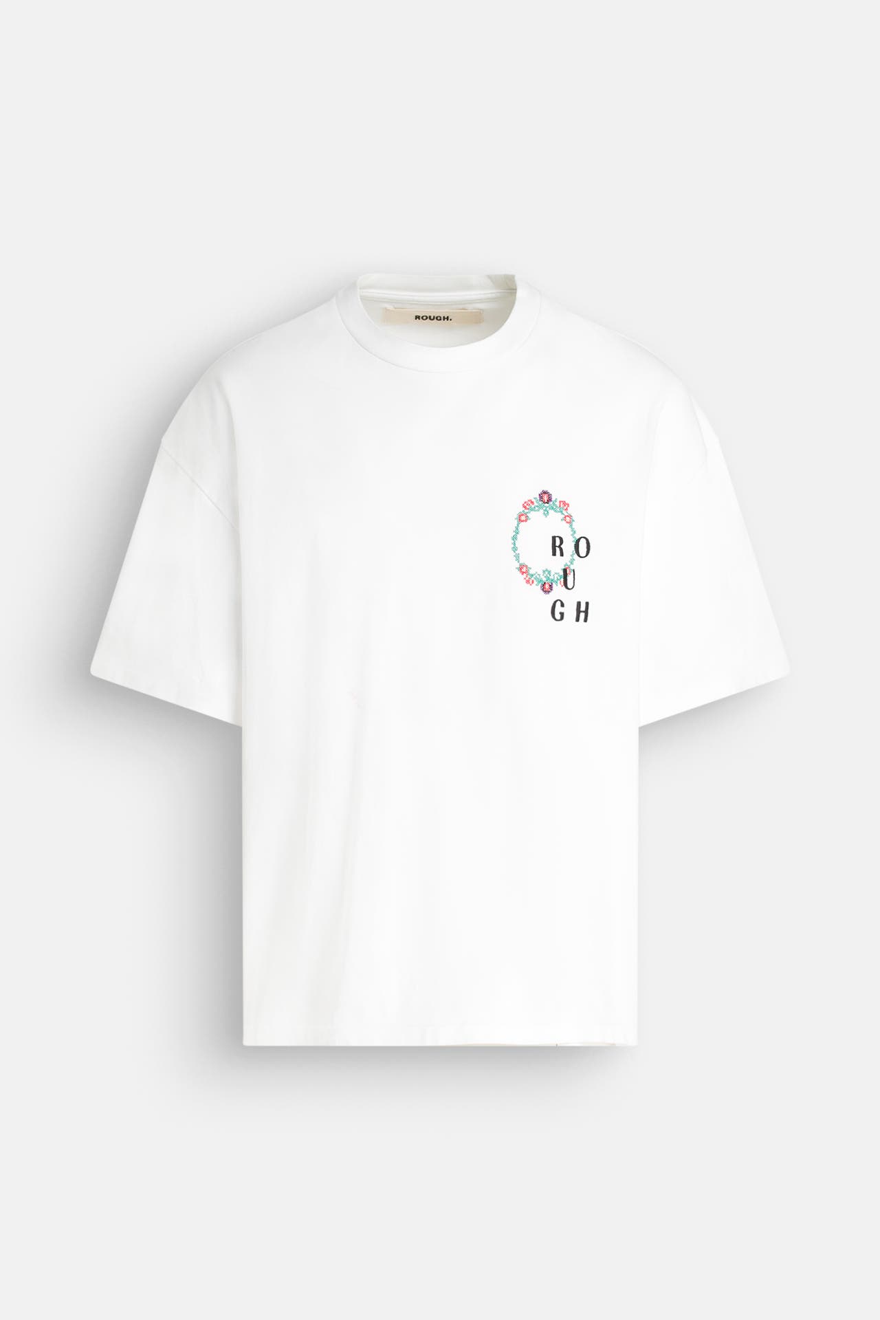 ROUGH. T-Shirt weiß, Bild 1