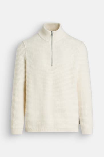 MARC O'POLO Strick-Troyer ecru